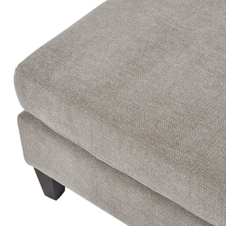 Lucidora - Vesper Taupe Ottoman Foot Stool - Footstools
