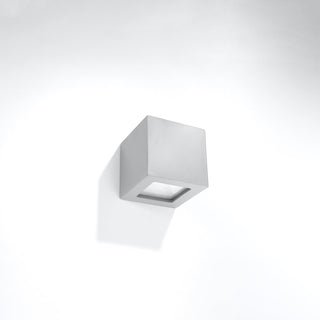 Lucidora - Wall lamp ceramic LEO grey - Wall lamps