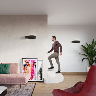 Lucidora - Wall lamp ceramic SIGMA black - Wall lamps