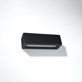 Lucidora - Wall lamp ceramic VEGA black - Wall lamps