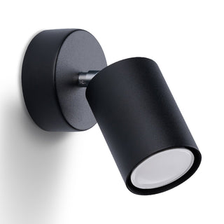 Lucidora - Wall lamp LEMMI 1 black - Wall lamps