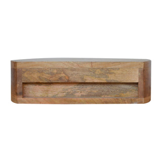 Lucidora - Wall Mounted Rounded Bedside - Bedside Cabinets