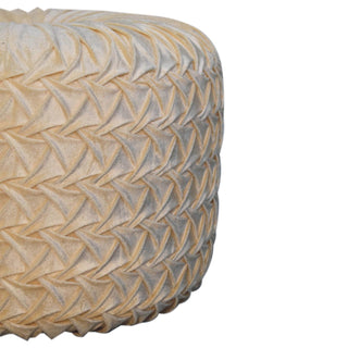 Lucidora - White Hart Pouffe - Poufs