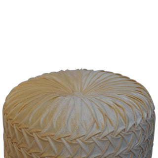 Lucidora - White Hart Pouffe - Poufs