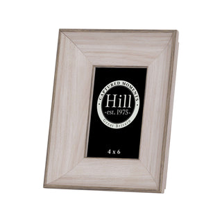 Lucidora - White Washed Wood Photo Frame 4X6 - Picture Frames