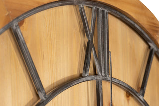 Lucidora - Williston Large Wooden Wall Clock - Wall Clocks