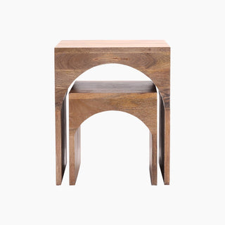 Lucidora - Zoe Set of 2 Arched End Tables - End Tables