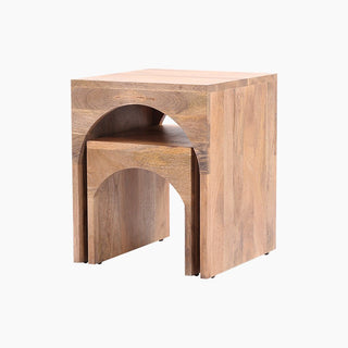 Lucidora - Zoe Set of 2 Arched End Tables - End Tables