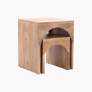 Lucidora - Zoe Set of 2 Arched End Tables - End Tables