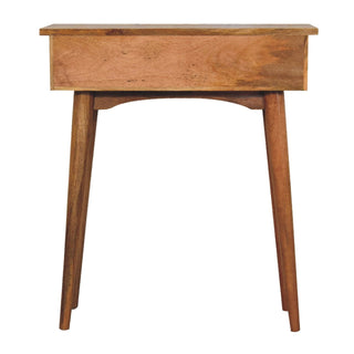 Lucidora - Mini Oak - ish Hallway Console Table - Console Tables