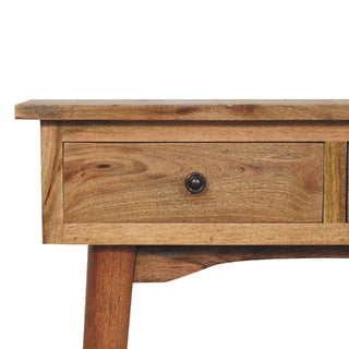 Lucidora - Mini Oak - ish Hallway Console Table - Console Tables