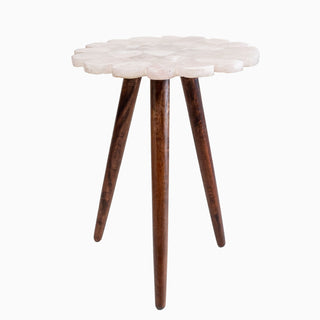 Lucidora - Myra Rose Quartz End Table - End Tables