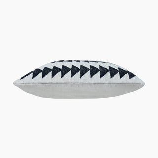 Lucidora - Nomadica B&W Cotton Cushion - Feather - Cushions