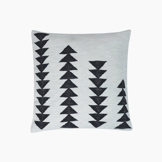 Lucidora - Nomadica B&W Cotton Cushion - Feather - Cushions