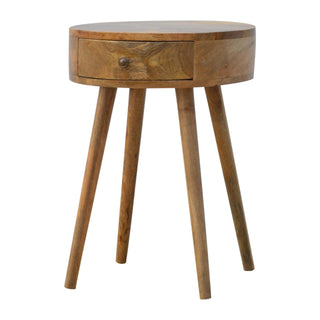 Lucidora - Nordic Circular Shaped Bedside - Bedside Cabinets