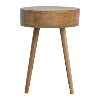 Lucidora - Nordic Circular Shaped Bedside - Bedside Cabinets