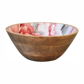 Lucidora - Pink Floral Bowl Set of 2 - Bowls