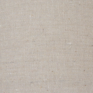 Detailed view of the natural linen shade texture with visible weave and flecks of fibre.