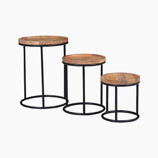 Lucidora - Remy Set of 3 End Tables - End Tables